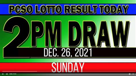 result 2pm draw today